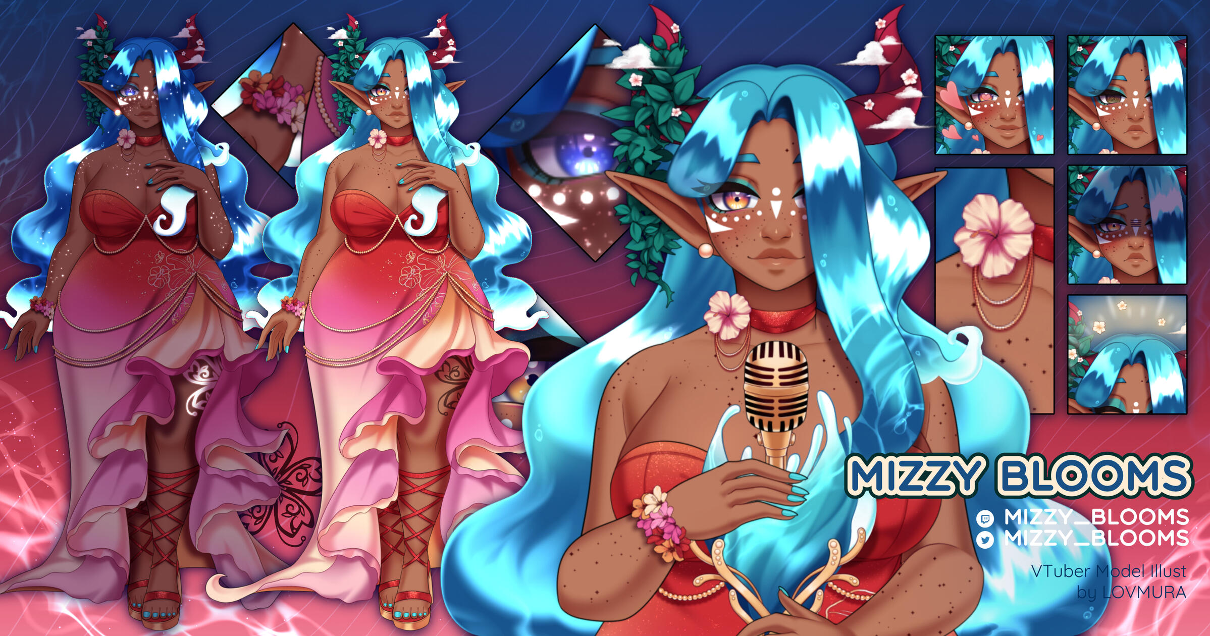 Mizzy Singer Reference Sheet